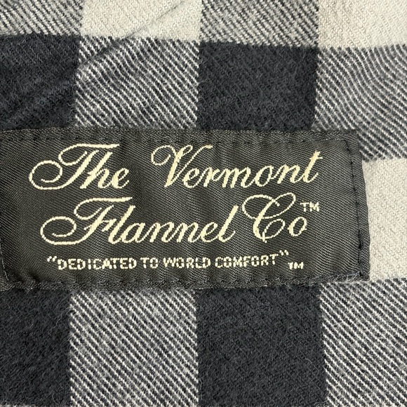 Vermont Flannel Company Hooded Flannel Pullover 2X | Made in USA | Cotton - Picture 2 of 8